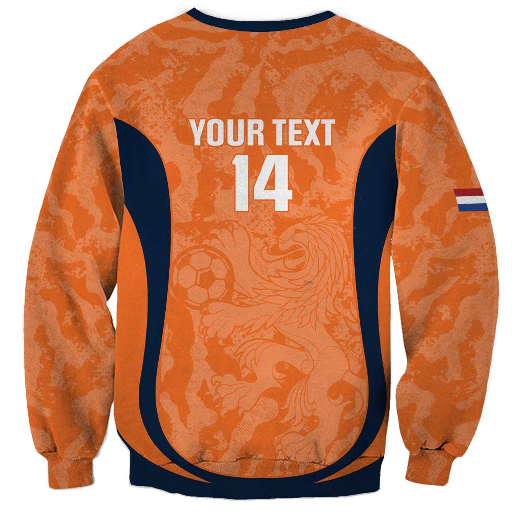 Custom Netherlands Football Sweatshirt 2026 Come On Oranje - Wonder Print Shop