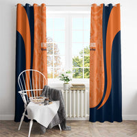 Netherlands Football Window Curtain 2026 Come On Oranje - Wonder Print Shop