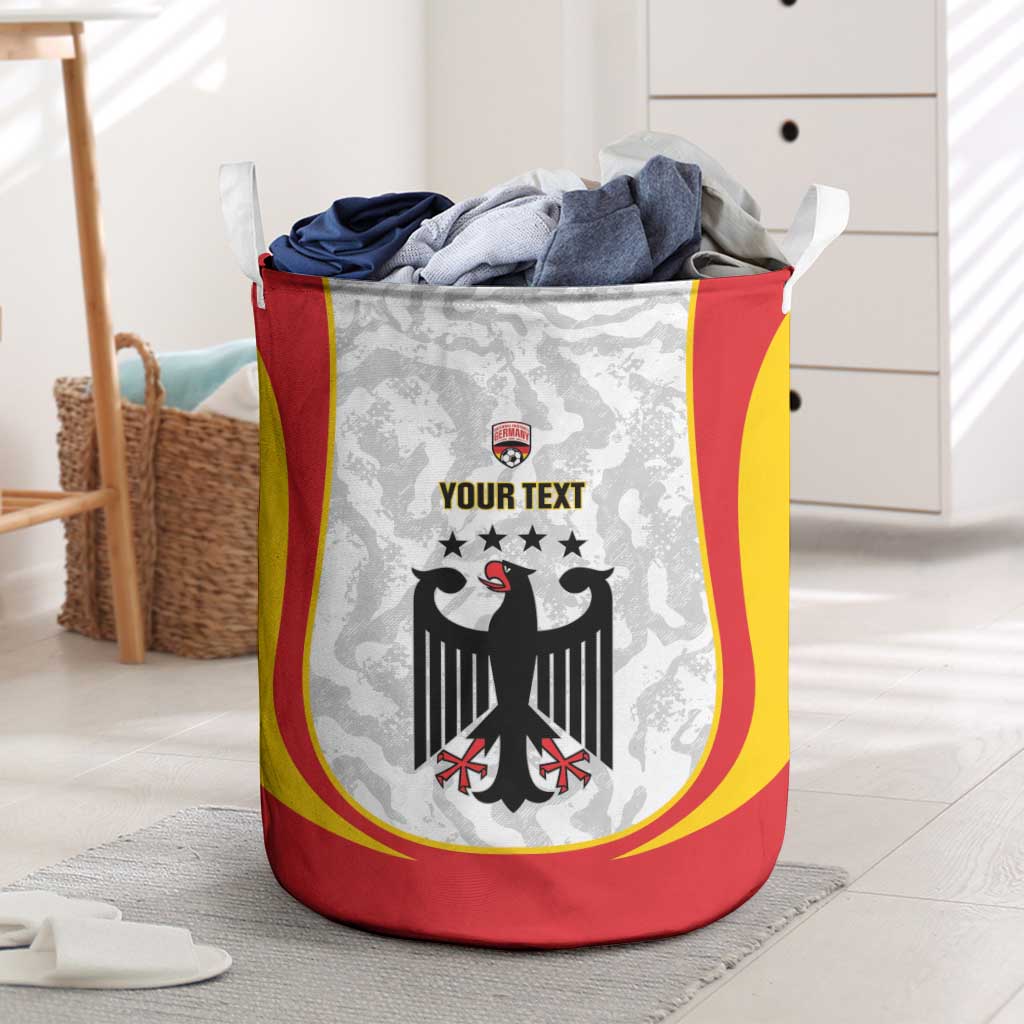 Custom Germany Football Laundry Basket 2026 Come On Die Nationalelf - Wonder Print Shop