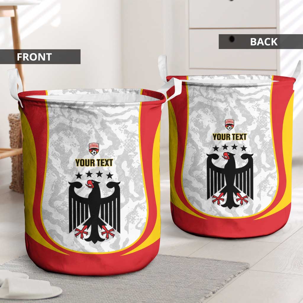 Custom Germany Football Laundry Basket 2026 Come On Die Nationalelf - Wonder Print Shop