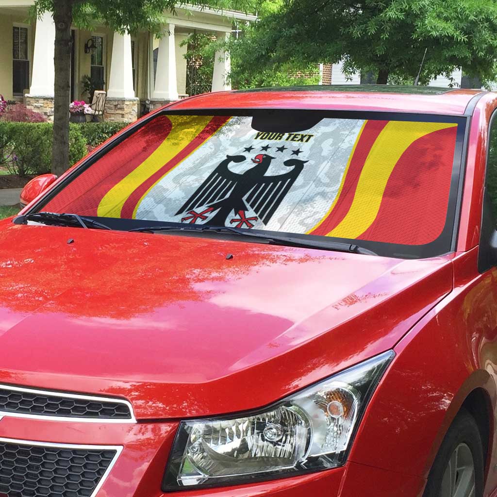 Custom Germany Football Auto Sun Shade 2026 Come On Die Nationalelf - Wonder Print Shop