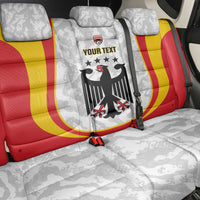 Custom Germany Football Back Car Seat Cover 2026 Come On Die Nationalelf - Wonder Print Shop
