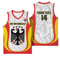 Custom Germany Football Basketball Jersey 2026 Come On Die Nationalelf - Wonder Print Shop