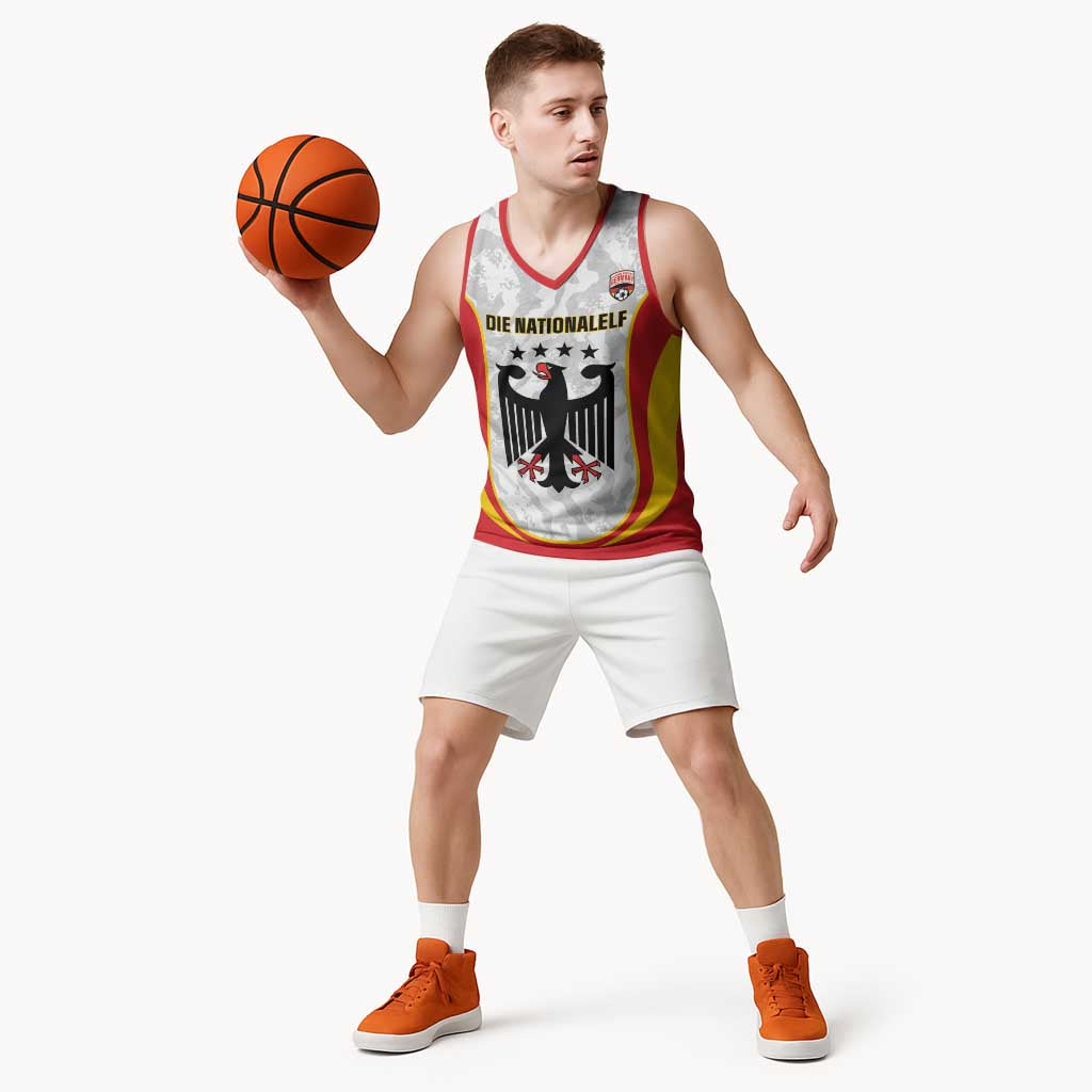 Custom Germany Football Basketball Jersey 2026 Come On Die Nationalelf - Wonder Print Shop