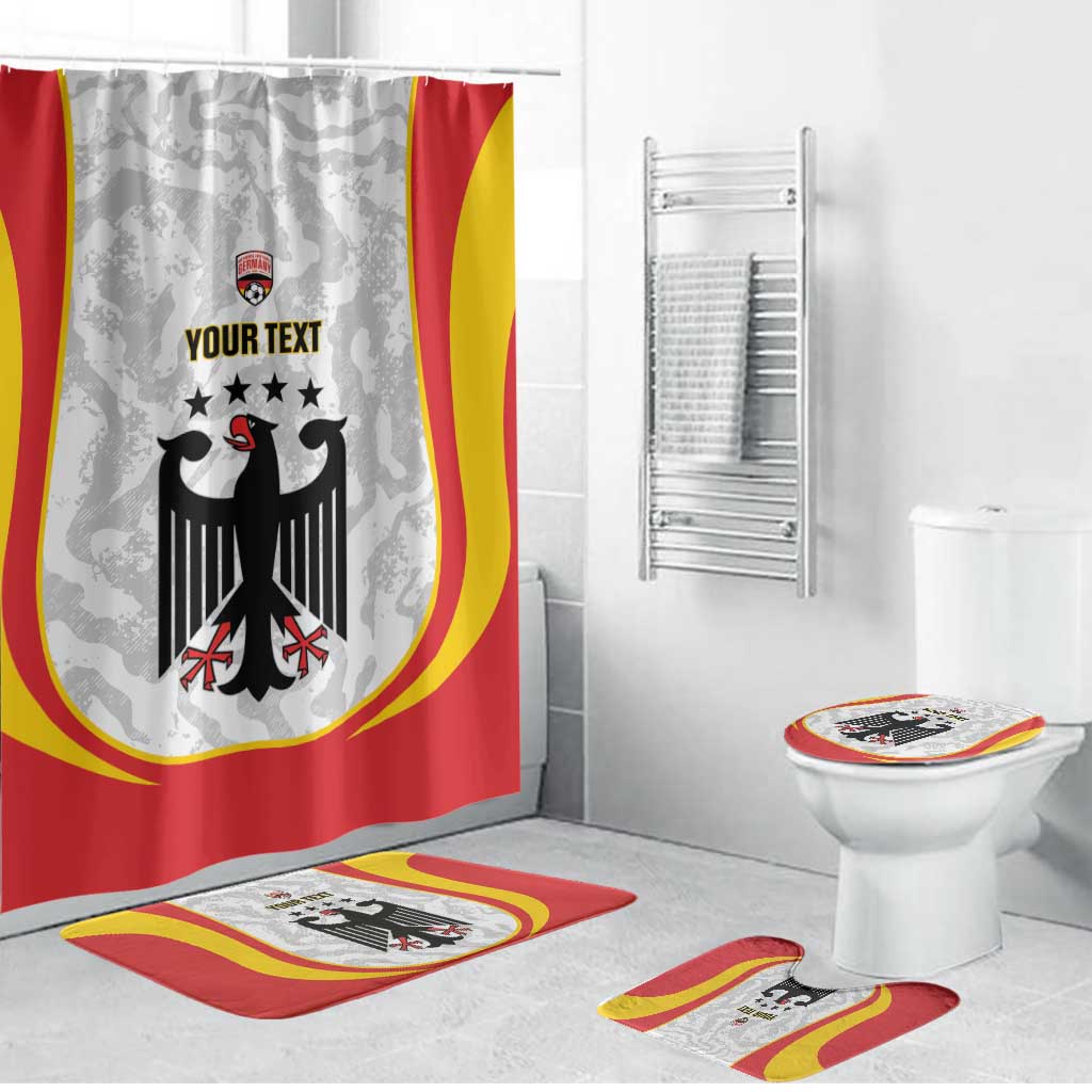 Custom Germany Football Bathroom Set 2026 Come On Die Nationalelf - Wonder Print Shop