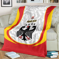 Custom Germany Football Blanket 2026 Come On Die Nationalelf - Wonder Print Shop