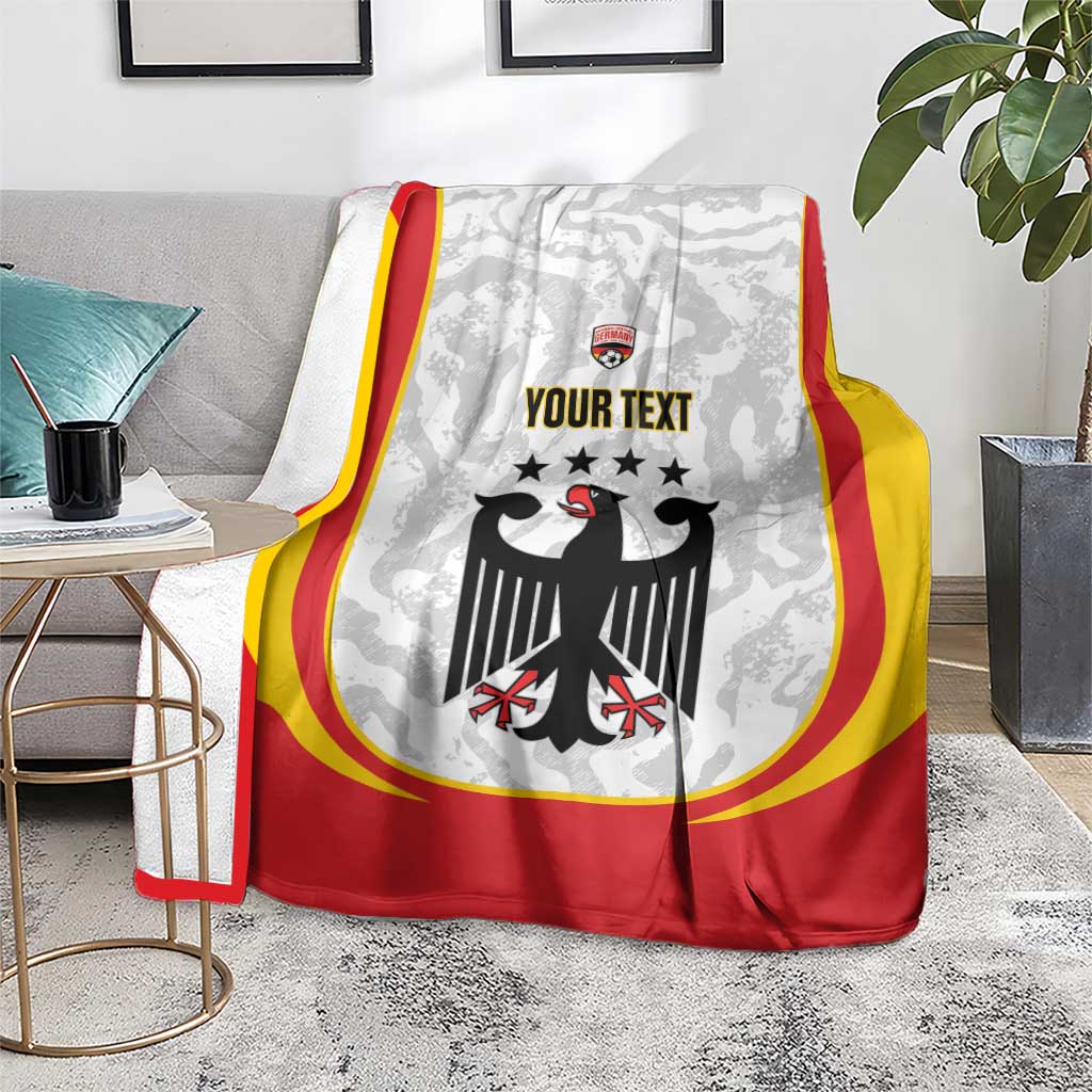 Custom Germany Football Blanket 2026 Come On Die Nationalelf - Wonder Print Shop