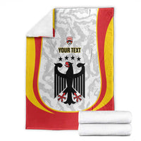 Custom Germany Football Blanket 2026 Come On Die Nationalelf - Wonder Print Shop