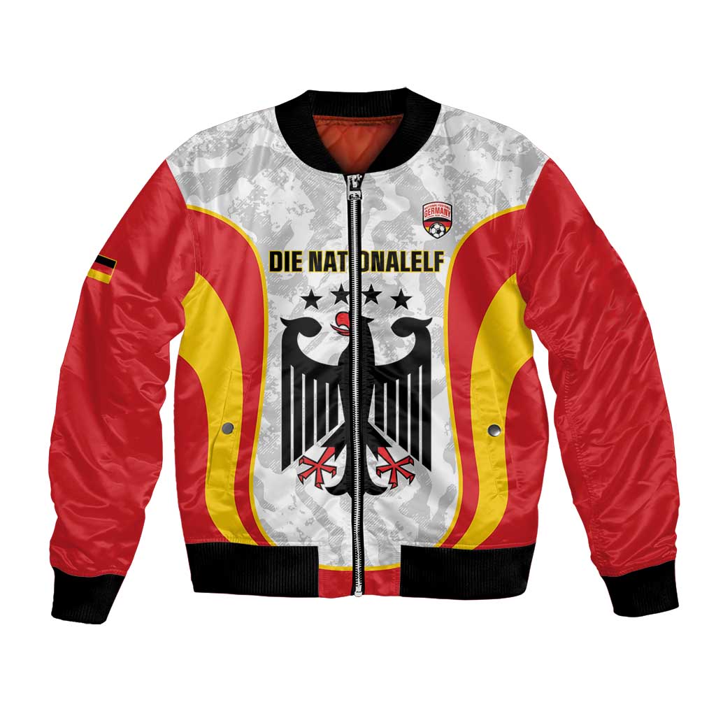 Custom Germany Football Bomber Jacket 2026 Come On Die Nationalelf - Wonder Print Shop