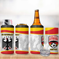 Custom Germany Football 4 in 1 Can Cooler Tumbler 2026 Come On Die Nationalelf - Wonder Print Shop