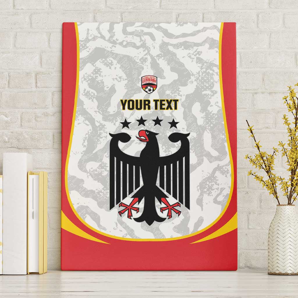 Custom Germany Football Canvas Wall Art 2026 Come On Die Nationalelf - Wonder Print Shop
