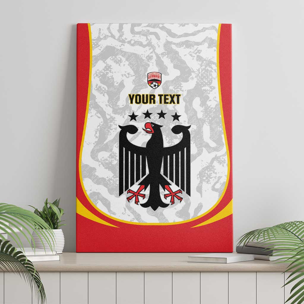 Custom Germany Football Canvas Wall Art 2026 Come On Die Nationalelf - Wonder Print Shop