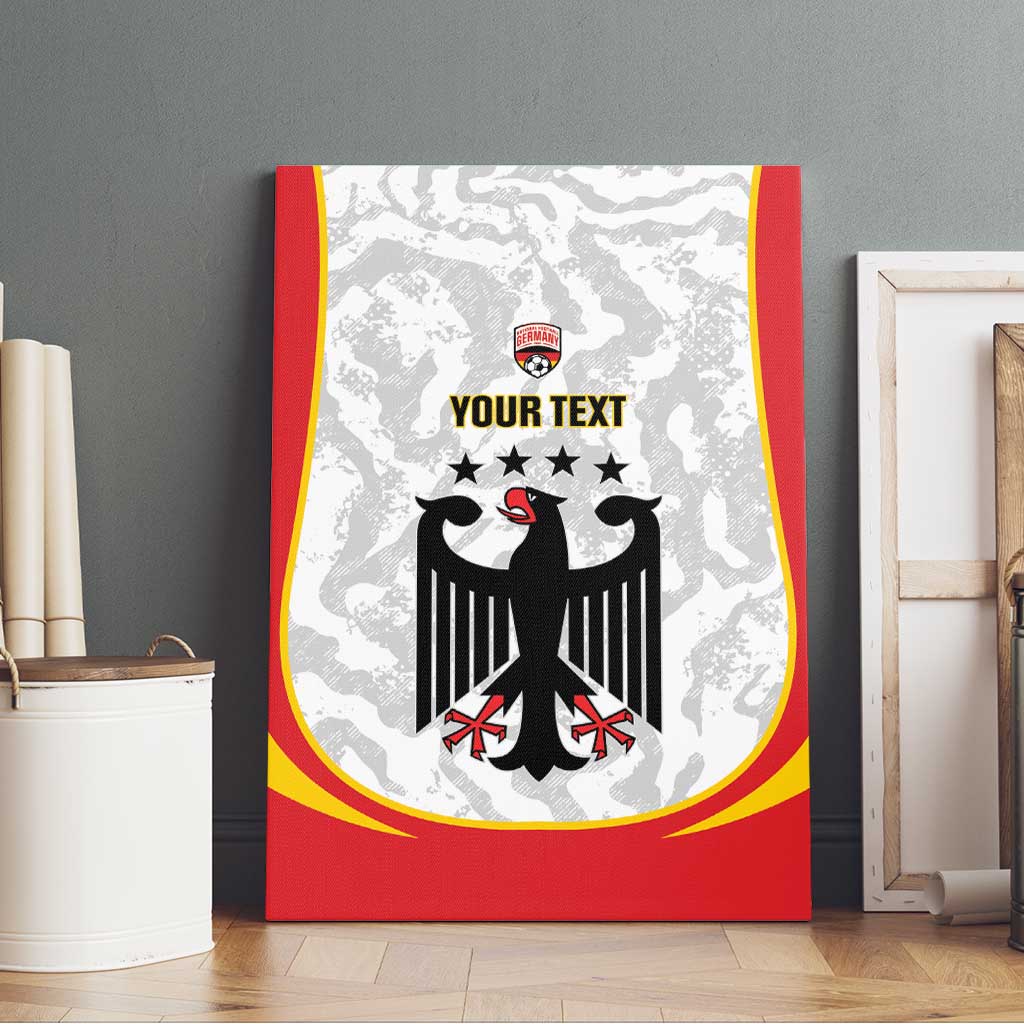 Custom Germany Football Canvas Wall Art 2026 Come On Die Nationalelf - Wonder Print Shop