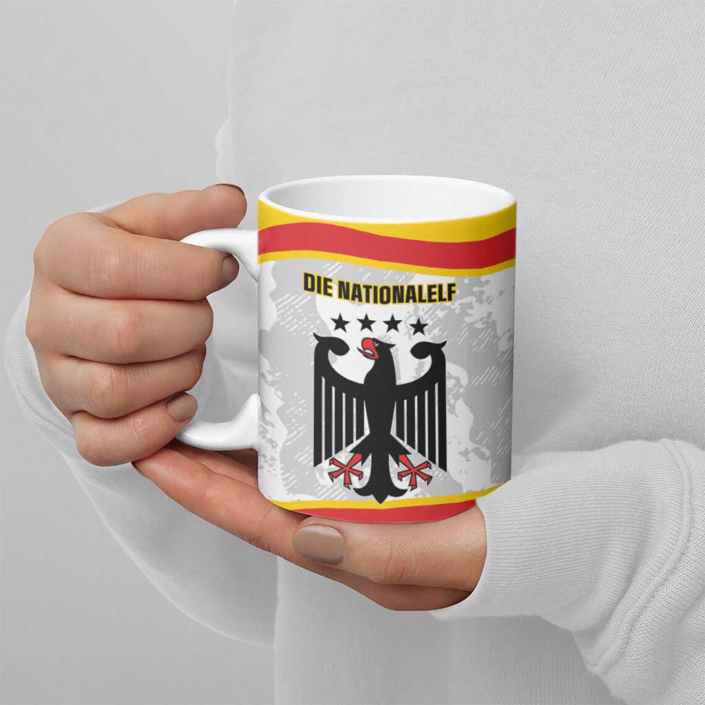 Custom Germany Football Ceramic Mug 2026 Come On Die Nationalelf - Wonder Print Shop