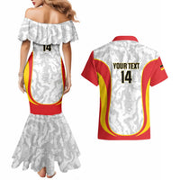 Custom Germany Football Couples Matching Mermaid Dress and Hawaiian Shirt 2026 Come On Die Nationalelf - Wonder Print Shop
