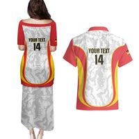 Custom Germany Football Couples Matching Puletasi and Hawaiian Shirt 2026 Come On Die Nationalelf - Wonder Print Shop