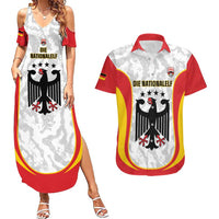 Custom Germany Football Couples Matching Summer Maxi Dress and Hawaiian Shirt 2026 Come On Die Nationalelf - Wonder Print Shop