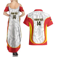 Custom Germany Football Couples Matching Summer Maxi Dress and Hawaiian Shirt 2026 Come On Die Nationalelf - Wonder Print Shop