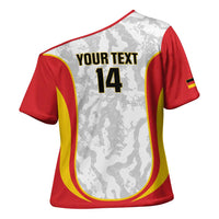 Custom Germany Football Cross Shoulder Shirt 2026 Come On Die Nationalelf - Wonder Print Shop