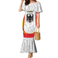 Custom Germany Football Family Matching Mermaid Dress and Hawaiian Shirt 2026 Come On Die Nationalelf - Wonder Print Shop