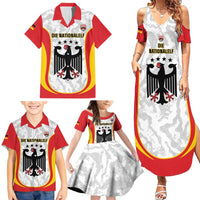 Custom Germany Football Family Matching Summer Maxi Dress and Hawaiian Shirt 2026 Come On Die Nationalelf - Wonder Print Shop