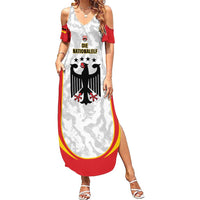 Custom Germany Football Family Matching Summer Maxi Dress and Hawaiian Shirt 2026 Come On Die Nationalelf - Wonder Print Shop