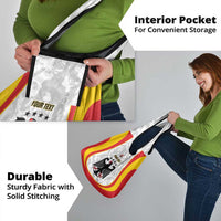 Custom Germany Football Grocery Bag 2026 Come On Die Nationalelf - Wonder Print Shop