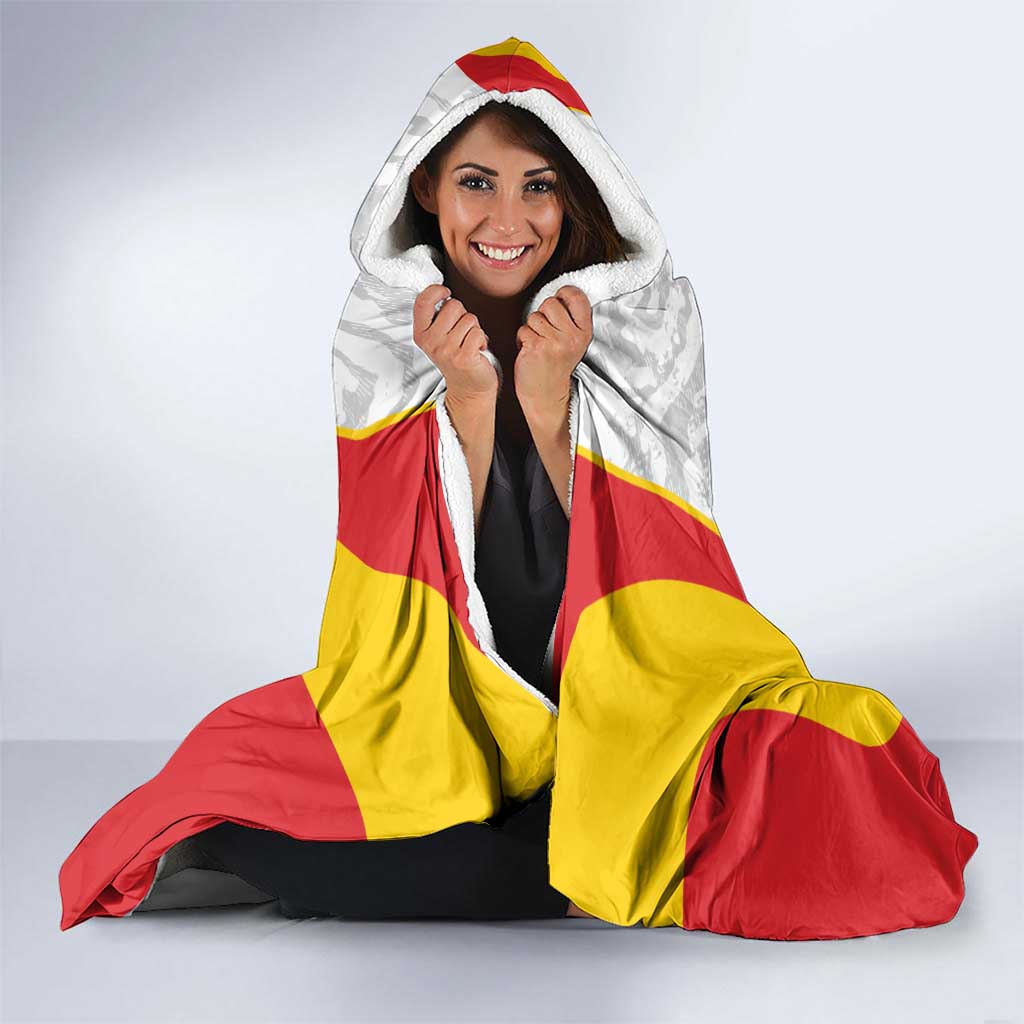 Custom Germany Football Hooded Blanket 2026 Come On Die Nationalelf - Wonder Print Shop