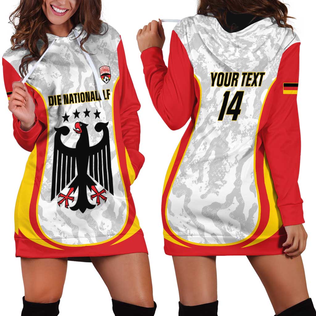 Custom Germany Football Hoodie Dress 2026 Come On Die Nationalelf - Wonder Print Shop