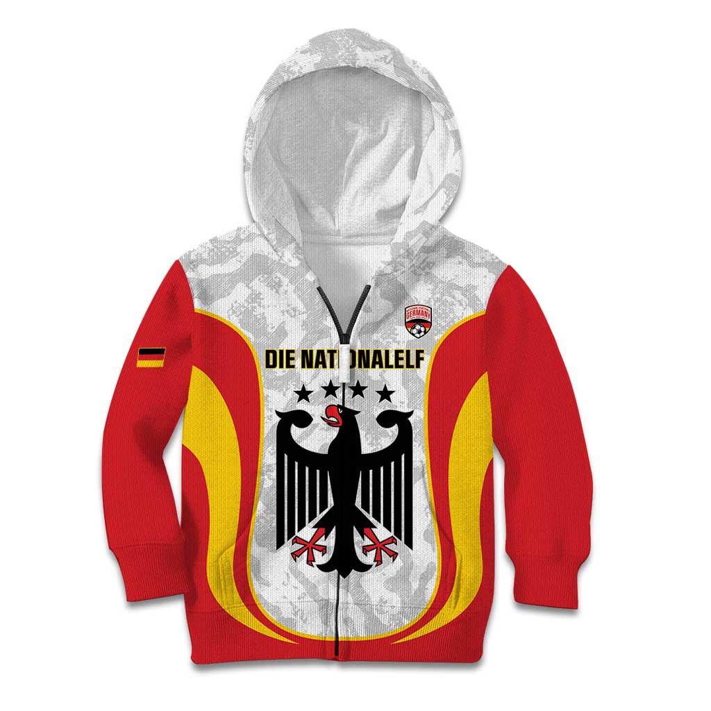 Custom Germany Football Kid Hoodie 2026 Come On Die Nationalelf - Wonder Print Shop
