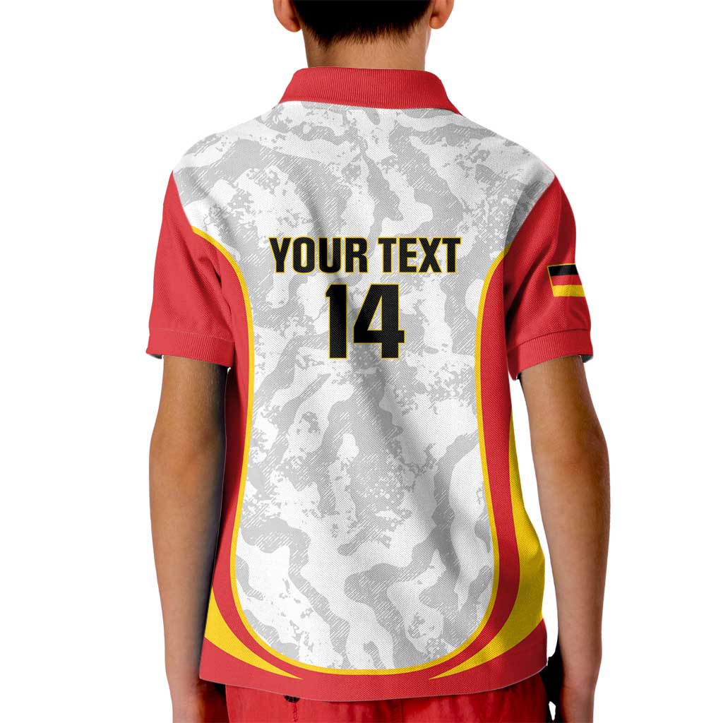 Custom Germany Football Kid Polo Shirt 2026 Come On Die Nationalelf - Wonder Print Shop