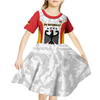 Custom Germany Football Kid Short Sleeve Dress 2026 Come On Die Nationalelf - Wonder Print Shop