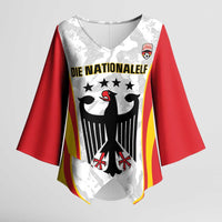 Custom Germany Football Kimono Sleeve Blouse 2026 Come On Die Nationalelf - Wonder Print Shop