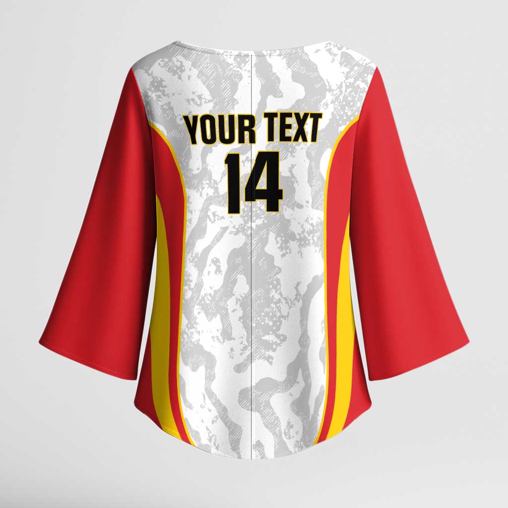 Custom Germany Football Kimono Sleeve Blouse 2026 Come On Die Nationalelf - Wonder Print Shop