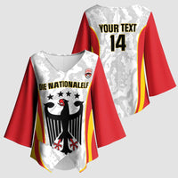 Custom Germany Football Kimono Sleeve Blouse 2026 Come On Die Nationalelf - Wonder Print Shop