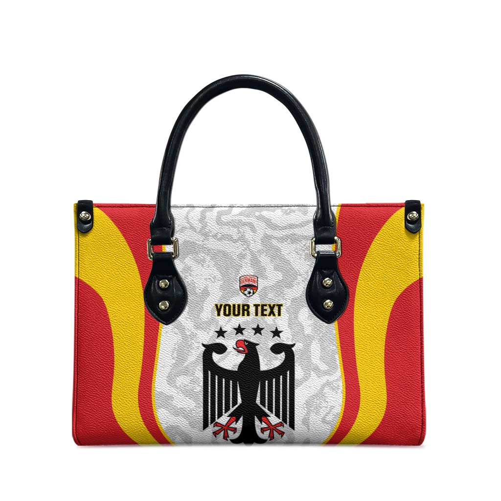 Custom Germany Football Leather Bag 2026 Come On Die Nationalelf - Wonder Print Shop