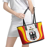Custom Germany Football Leather Tote Bag 2026 Come On Die Nationalelf - Wonder Print Shop