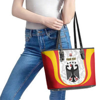 Custom Germany Football Leather Tote Bag 2026 Come On Die Nationalelf - Wonder Print Shop