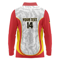Custom Germany Football Long Sleeve Polo Shirt 2026 Come On Die Nationalelf - Wonder Print Shop