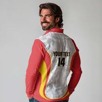 Custom Germany Football Long Sleeve Polo Shirt 2026 Come On Die Nationalelf - Wonder Print Shop