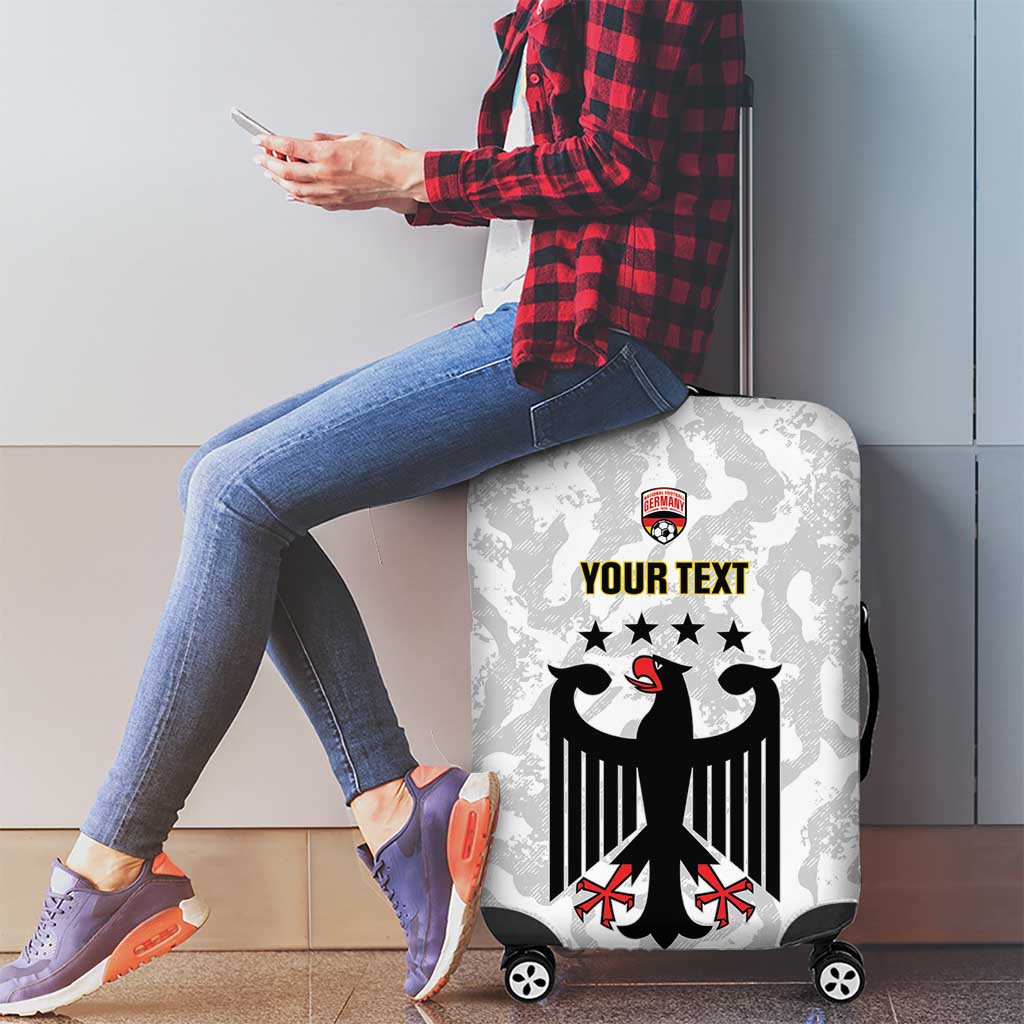 Custom Germany Football Luggage Cover 2026 Come On Die Nationalelf - Wonder Print Shop
