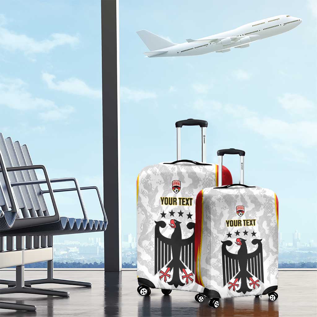Custom Germany Football Luggage Cover 2026 Come On Die Nationalelf - Wonder Print Shop