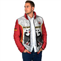 Custom Germany Football Padded Jacket 2026 Come On Die Nationalelf - Wonder Print Shop
