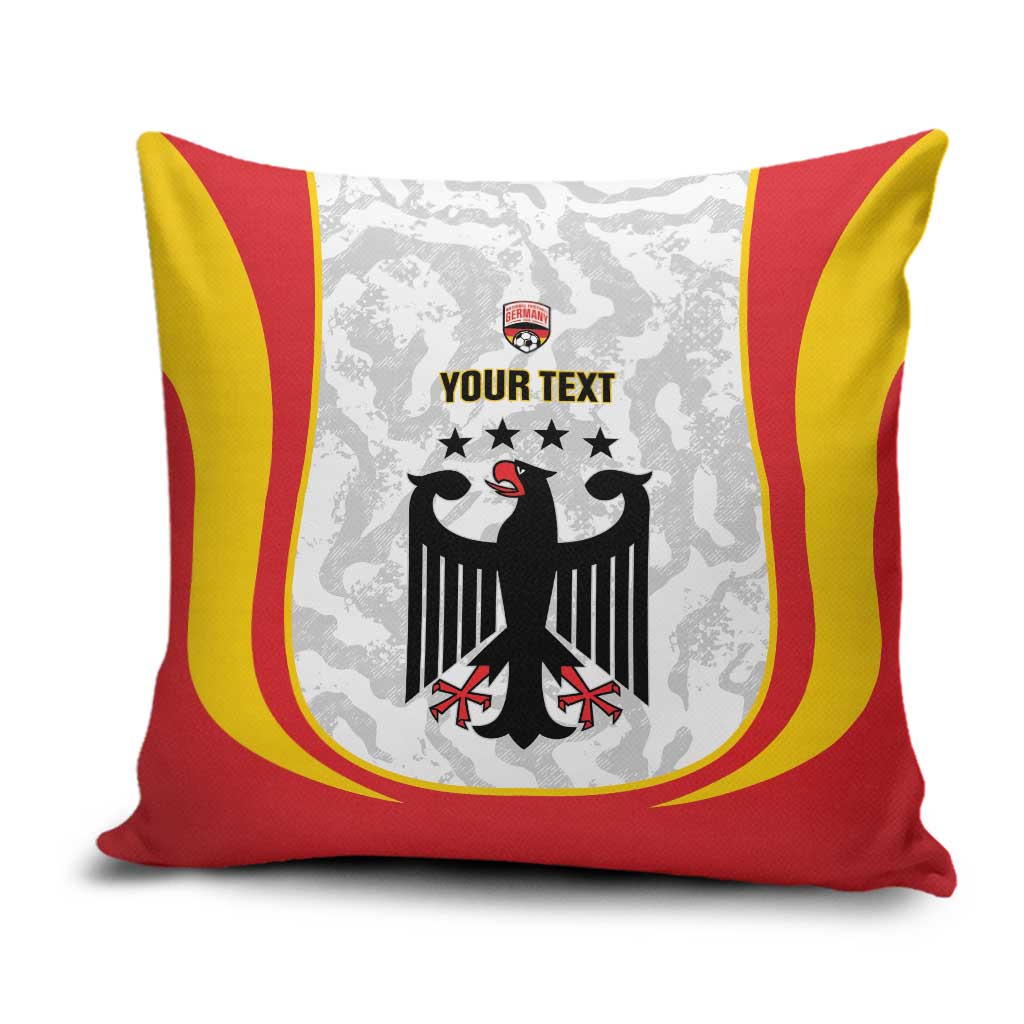 Custom Germany Football Pillow Cover 2026 Come On Die Nationalelf - Wonder Print Shop
