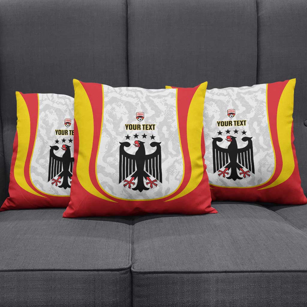 Custom Germany Football Pillow Cover 2026 Come On Die Nationalelf - Wonder Print Shop