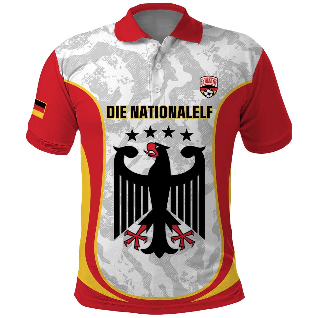 Custom Germany Football Polo Shirt 2026 Come On Die Nationalelf - Wonder Print Shop