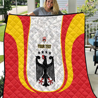 Custom Germany Football Quilt 2026 Come On Die Nationalelf - Wonder Print Shop