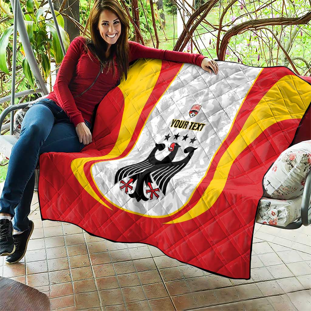 Custom Germany Football Quilt 2026 Come On Die Nationalelf - Wonder Print Shop
