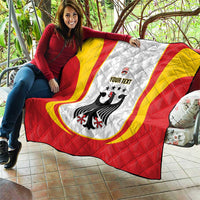 Custom Germany Football Quilt 2026 Come On Die Nationalelf - Wonder Print Shop