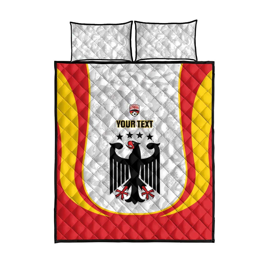 Custom Germany Football Quilt Bed Set 2026 Come On Die Nationalelf - Wonder Print Shop